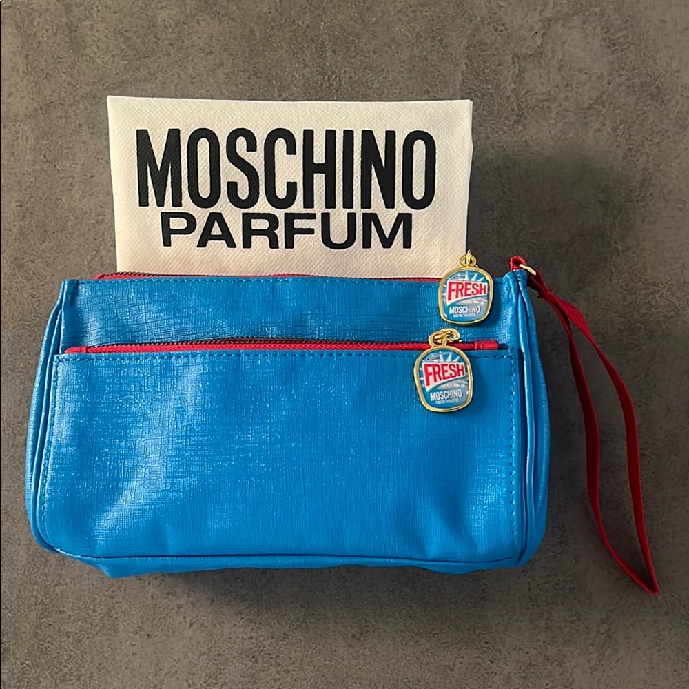 Moschino Parfums Cosmetics Pouch